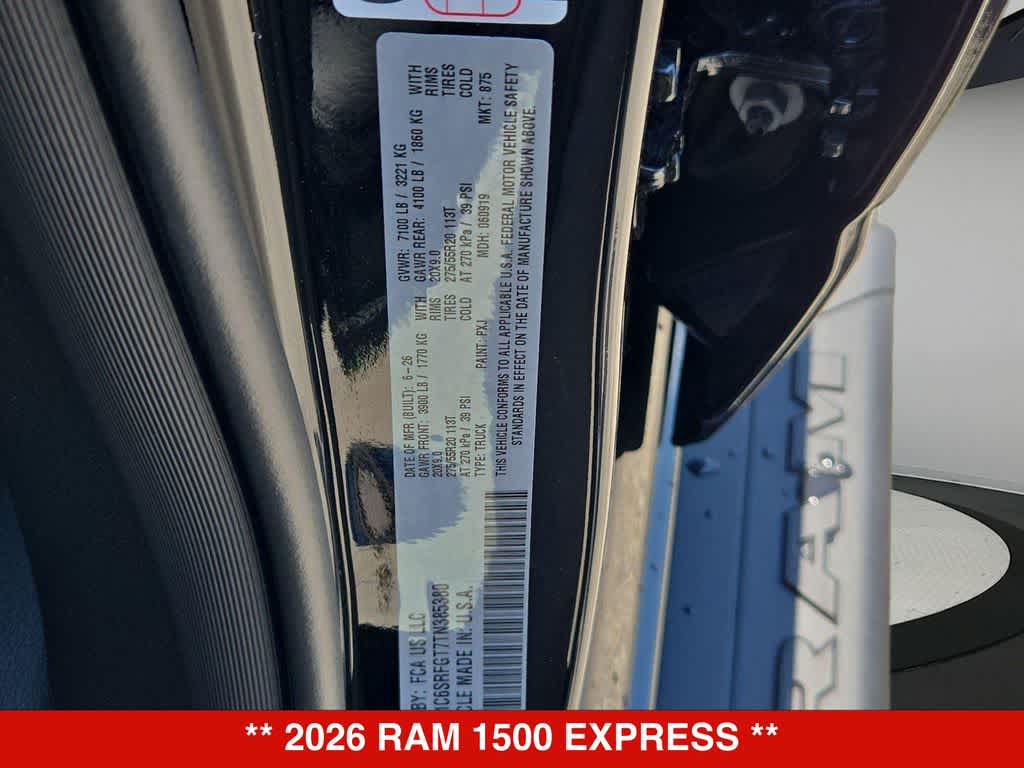 2026 RAM 1500 Express