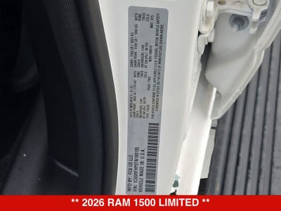 2026 RAM 1500 Limited