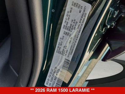 2026 RAM 1500 Laramie