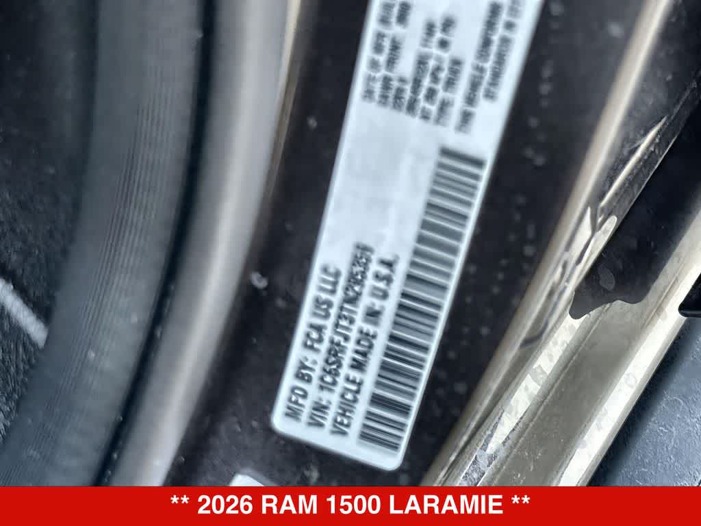 2026 RAM 1500 Laramie