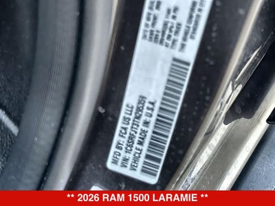 2026 RAM 1500 Laramie