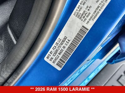 2026 RAM 1500 Laramie