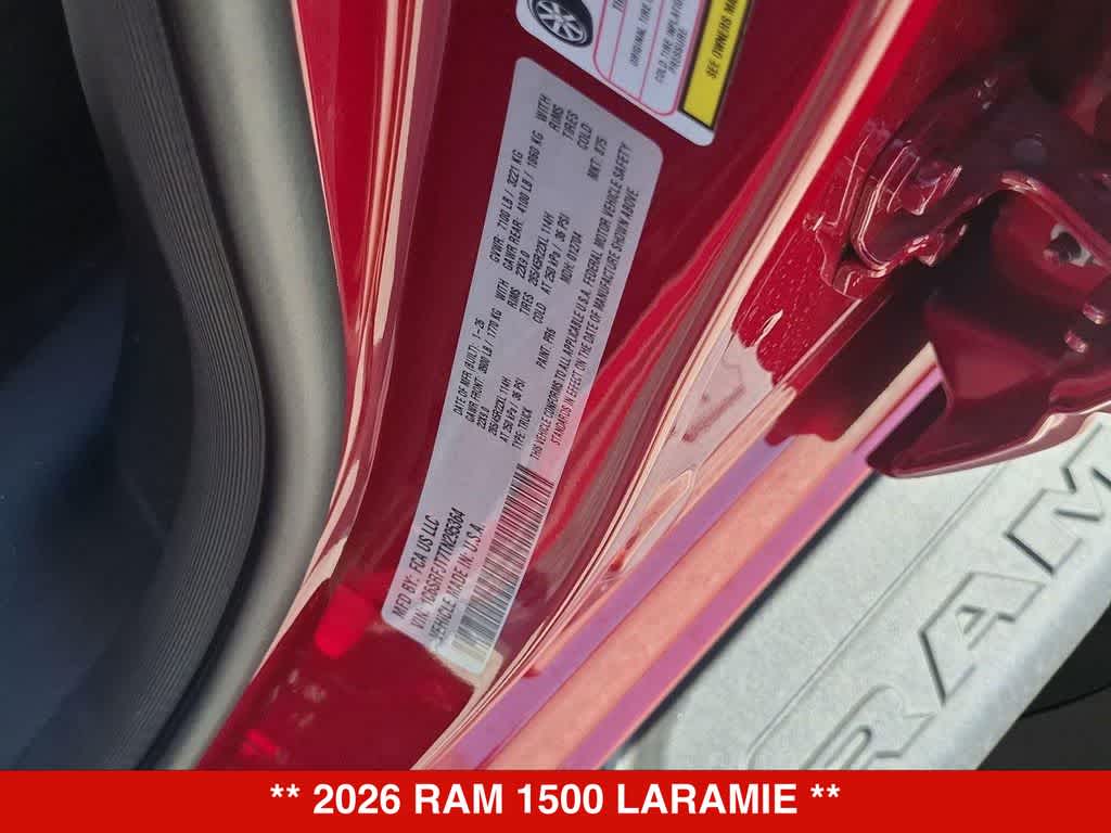 2026 RAM 1500 Laramie