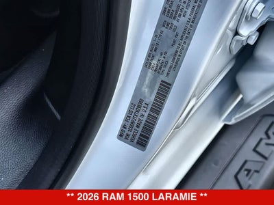 2026 RAM 1500 Laramie