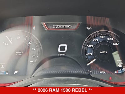 2026 RAM 1500 Rebel