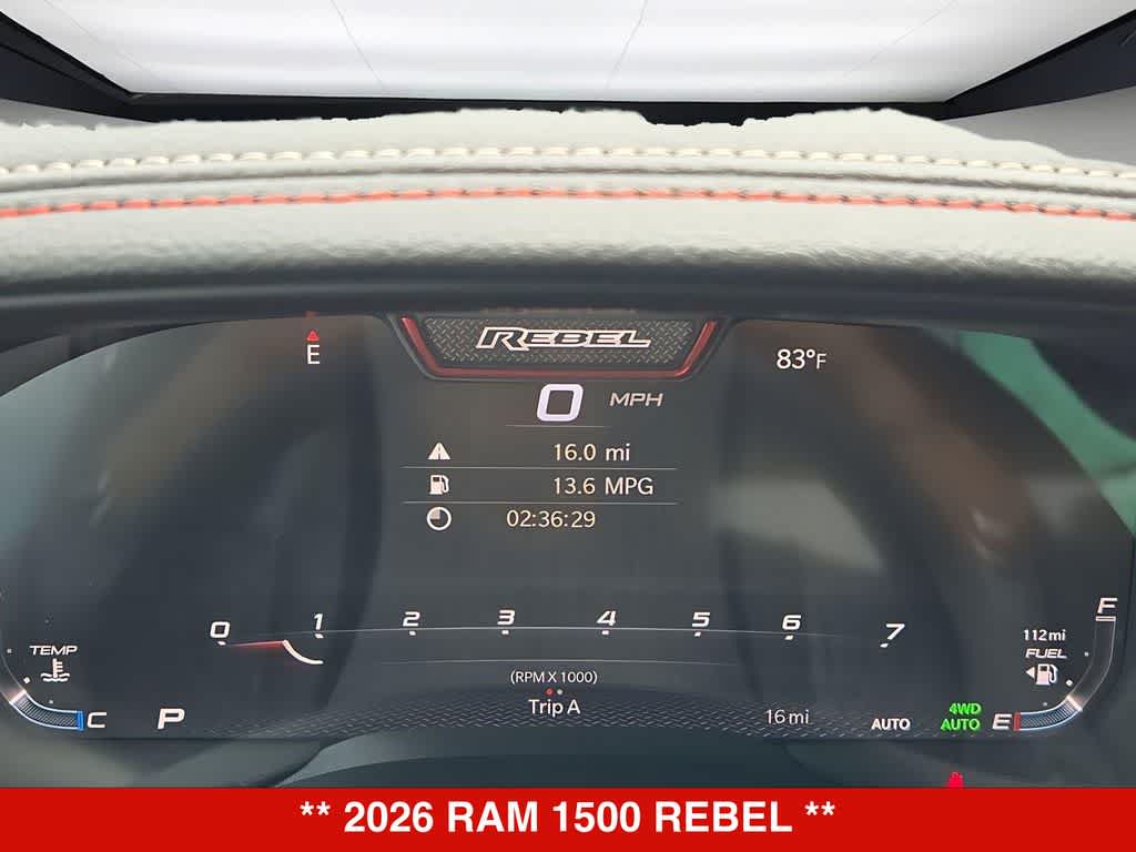 2026 RAM 1500 Rebel