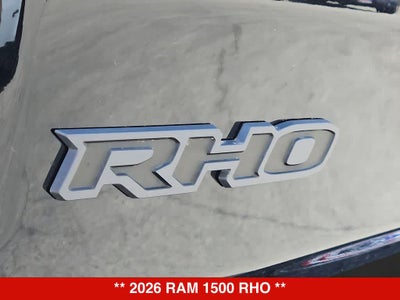 2026 RAM 1500 RHO