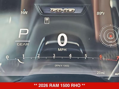 2026 RAM 1500 RHO