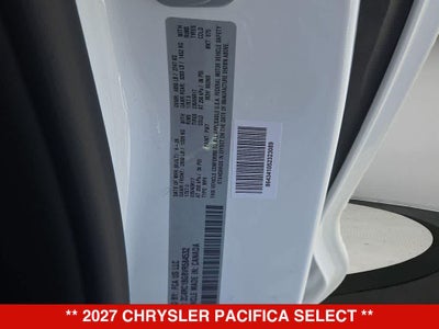 2027 Chrysler Pacifica Select