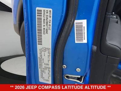 2026 Jeep Compass Latitude