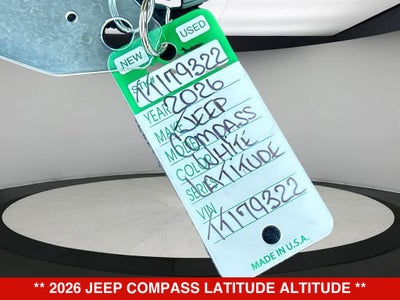 2026 Jeep Compass Latitude