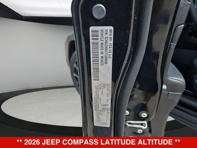 2026 Jeep Compass Latitude