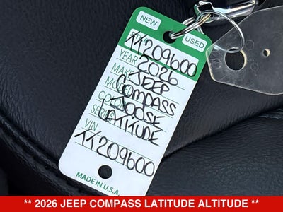 2026 Jeep Compass Latitude