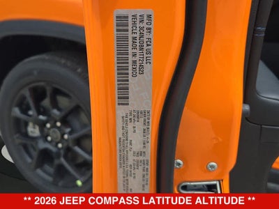 2026 Jeep Compass Latitude