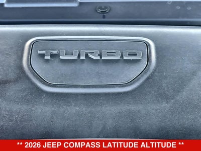 2026 Jeep Compass Latitude Altitude