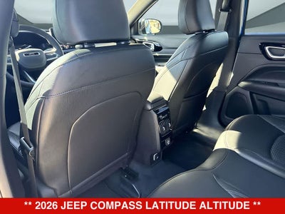 2026 Jeep Compass Latitude Altitude