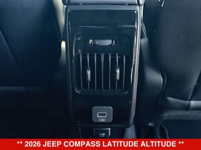 2026 Jeep Compass Latitude Altitude