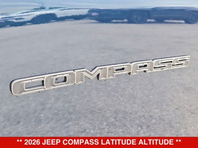 2026 Jeep Compass Latitude