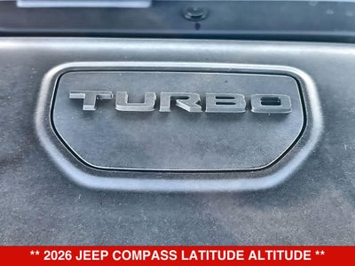 2026 Jeep Compass Latitude