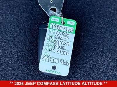 2026 Jeep Compass Latitude