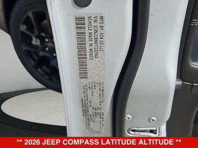 2026 Jeep Compass Latitude