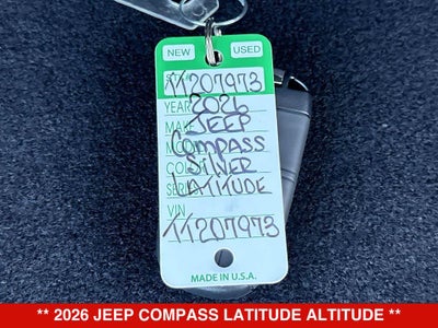 2026 Jeep Compass Latitude