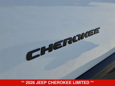 2026 Jeep Cherokee Limited