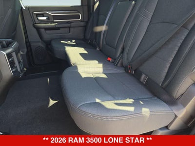 2026 RAM 3500 Lone Star