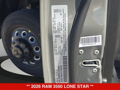 2026 RAM 3500 Lone Star