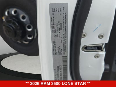 2026 RAM 3500 Lone Star
