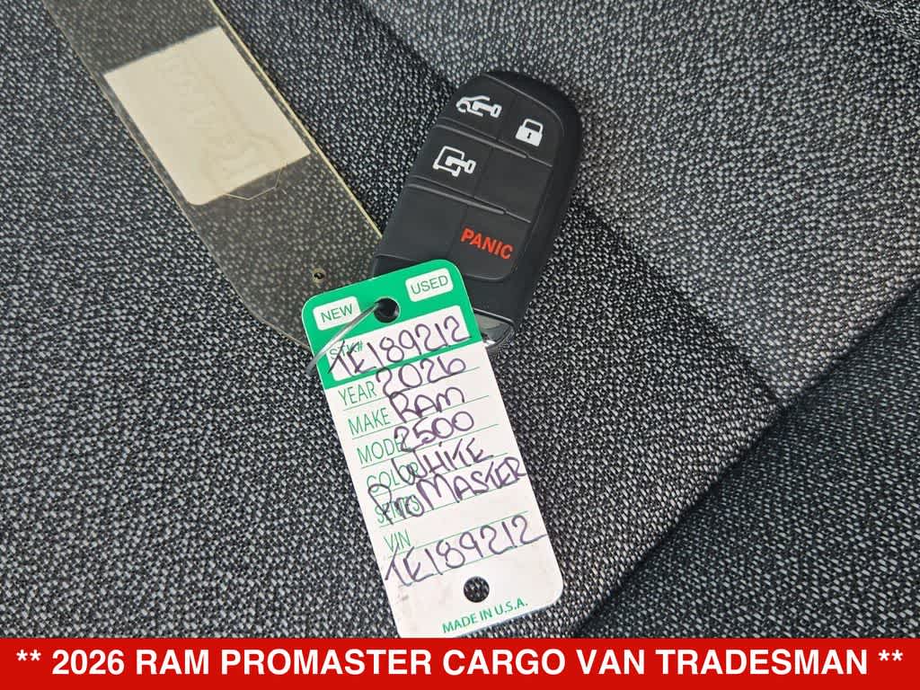 2026 RAM ProMaster Tradesman