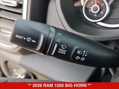 2026 RAM 1500 Big Horn