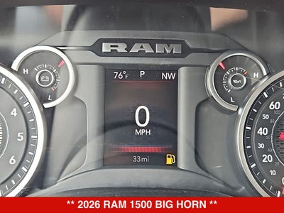2026 RAM 1500 Big Horn