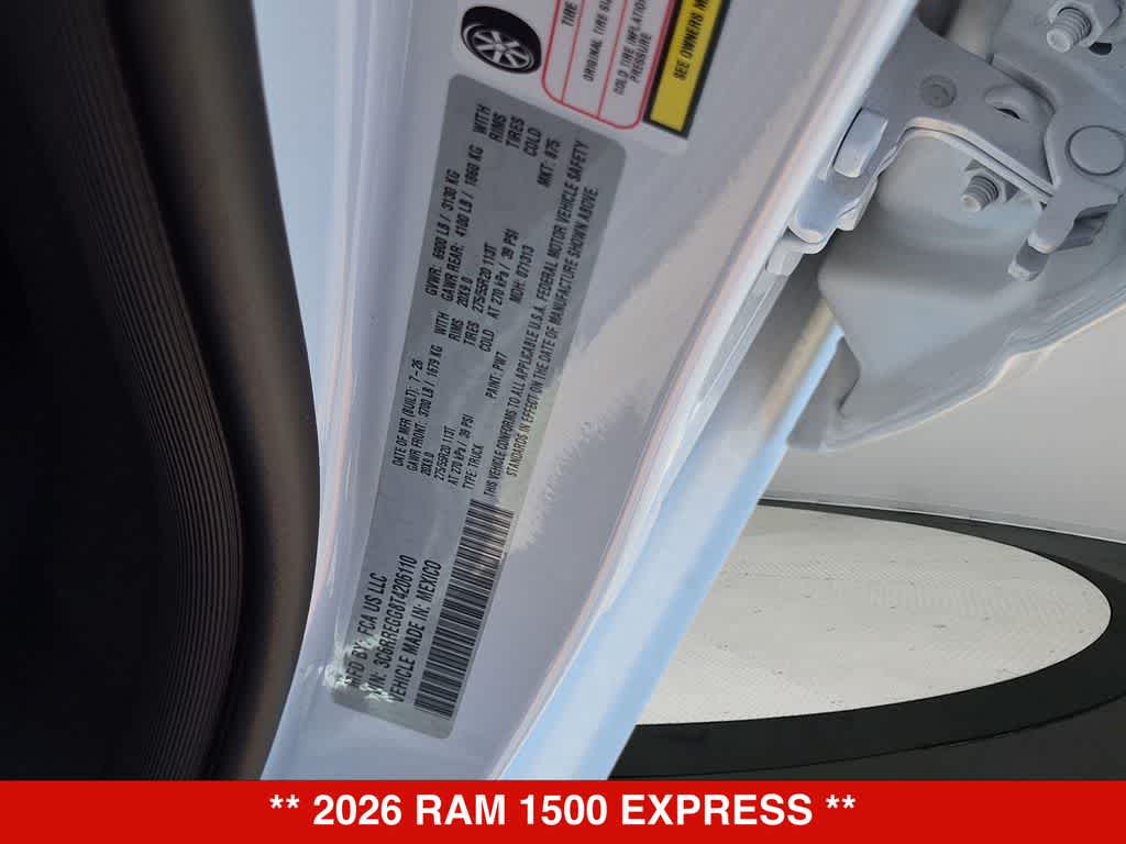 2026 RAM 1500 Express