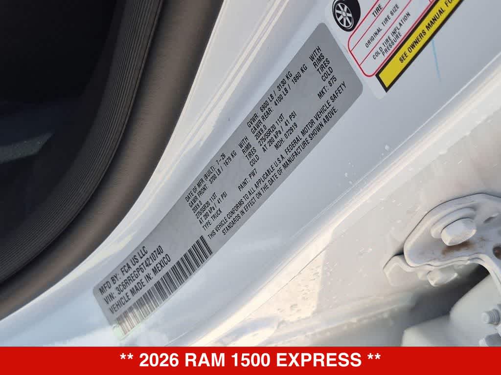2026 RAM 1500 Express