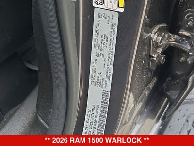 2026 RAM 1500 Warlock