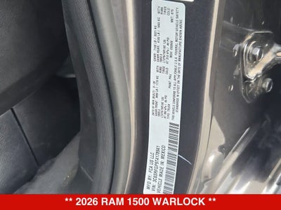 2026 RAM 1500 Warlock