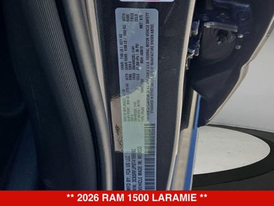 2026 RAM 1500 Laramie