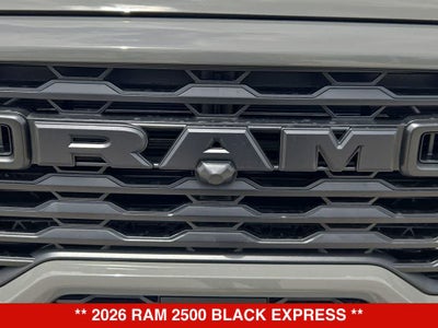 2026 RAM 2500 Black Express