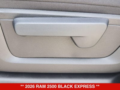 2026 RAM 2500 Black Express