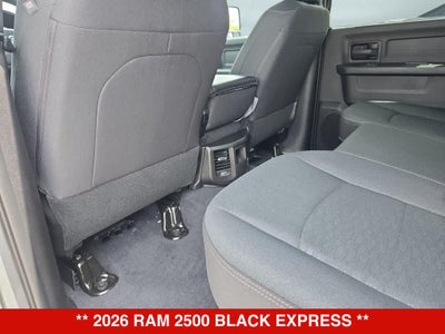 2026 RAM 2500 Black Express