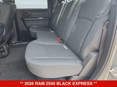 2026 RAM 2500 Black Express