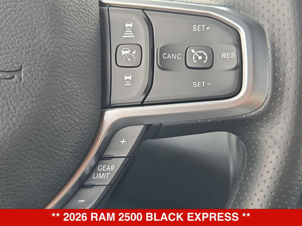 2026 RAM 2500 Black Express