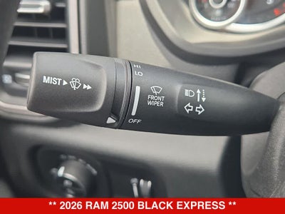2026 RAM 2500 Black Express