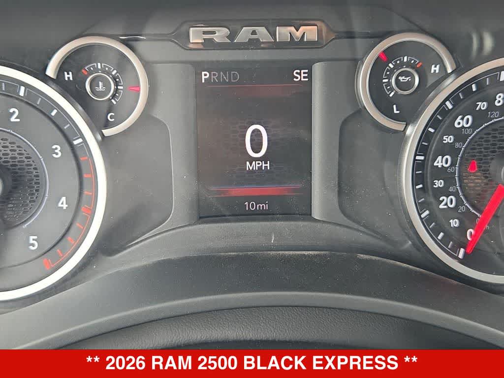 2026 RAM 2500 Black Express