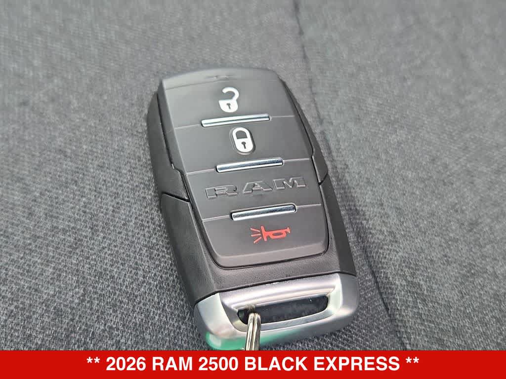 2026 RAM 2500 Black Express