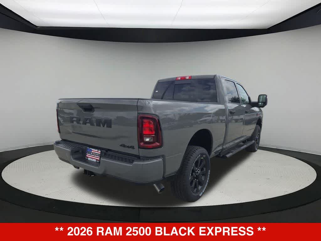 2026 RAM 2500 Black Express