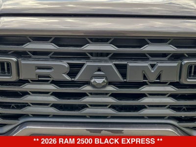 2026 RAM 2500 Black Express