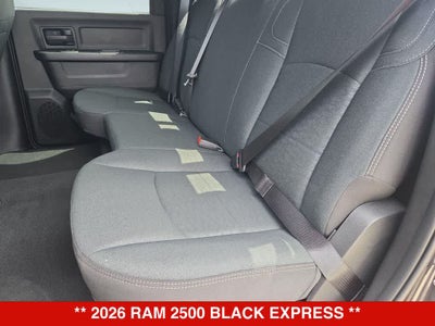 2026 RAM 2500 Black Express