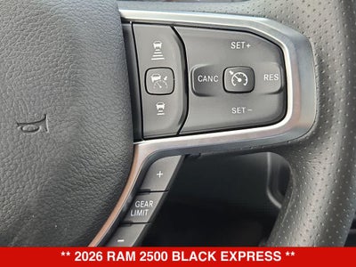 2026 RAM 2500 Black Express